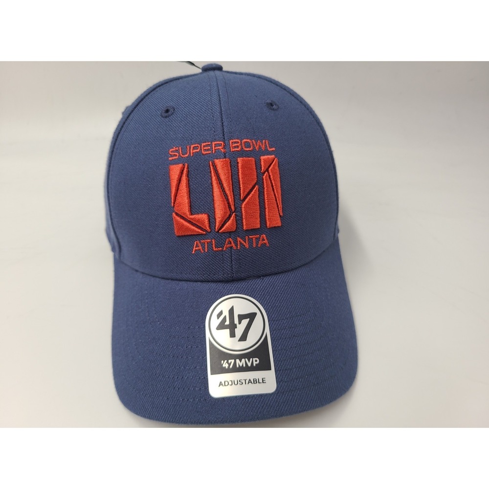 Super Bowl LIII Atlanta 47 Brand MVP Adjustable Hat Cap Wool Blend NFL Football
